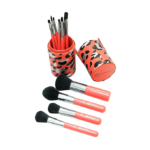 مجموعة فرش مكياج اورنج تايغر برنتد من بي اتش كوزماتيكس - 13 قطعة