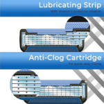 ⁦بيرسونا شفرات حلاقة كليبر 5 للرجال - 3 قطع⁩ - الصورة ⁦3⁩