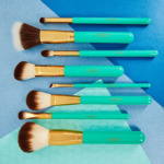 ⁦مجموعة فرش مكياج الخضراء من بي اتش كوزماتيكس -8 فرش⁩ - الصورة ⁦2⁩