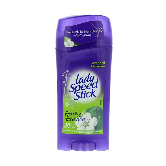 88156309_LadySpeedStickFresh-EssenceOrchardBlossomDeodorantAntiperspirant-65g-3 مزيل مانع للتعرق فريش اند ايسنس اورتشارد بلوسوم من ليدي سبيد سيتك - 65غ - الصورة 1