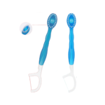 ⁦بيوتي سستم فرشاة ومعجون مع خيط تنظيف الاسنان - 10قطع⁩ - الصورة ⁦2⁩