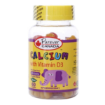 بيوريفر كندا كالسيوم مع فيتامين د3 للأطفال - 60 حلوى