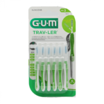 جي يو إم ترافلر فرش تنظيف بين الاسنان بمقاس 1.1 ملم - 6 قطع