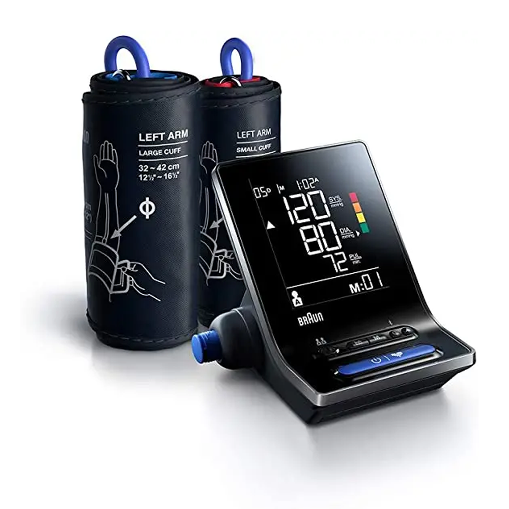 88858849_1731930021_a23cb49f502bfa3e76e8967cbf1b6980 براون إكزاكت فيت 5 جهاز مراقبة ضغط الدم - الصورة 1