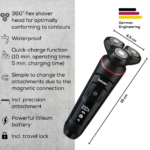 ⁦بيورير ماكينة حلاقة دوارة للرجال - MN8X⁩ - الصورة ⁦8⁩