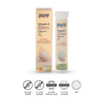 ⁦بيور فيتامين سي وزنك وفيتامين د3 وجينسنج - 20 قرص فوار⁩ - الصورة ⁦2⁩