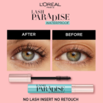 ⁦ماسكرا لاش بارادايس مقاومة للماء من لوريال باريس - 01 Black⁩ - الصورة ⁦3⁩