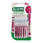 جي يو إم ترافلر فرش تنظيف بين الاسنان بمقاس 1.4ملم - 6 قطع