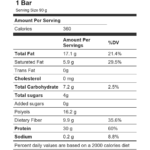 ⁦لابيرفا دو بنكهة اللوز والكاجو بروتين بار - 90 جم⁩ - الصورة ⁦2⁩