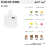 ⁦عطر ال .12.12 بلانك من لاكوست للرجال - 100مل - او دي تواليت⁩ - الصورة ⁦2⁩