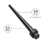 ⁦مجموعة مكواة تلفيف و تمويج الشعر كيرلي برو من لابيل - 5 قطع⁩ - الصورة ⁦4⁩