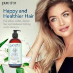 ⁦بيورا دور جل الألوفيرا العضوي برائحة اللافندر - 473 مل⁩ - الصورة ⁦4⁩