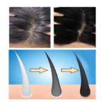 ⁦شامبو صبغة شعر بزيت الارجان من ليزر وايت - اسود طبيعي - 420 مل⁩ - الصورة ⁦2⁩