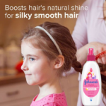 ⁦جونسون بخاخ بلسم شايني دروبس للأطفال - 200مل⁩ - الصورة ⁦2⁩