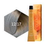 صبغة شعر كولاج كلير من لاكمي- أشقر رمادي معدني - 12/17