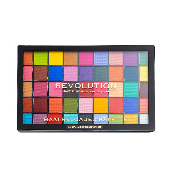 94880577_RevolutionMaxiReloadedPalette-MonsterMattes مجموعة ظلال العيون ماكسي ريلاوديد من ريفلوشن - مونستر مات - الصورة 1