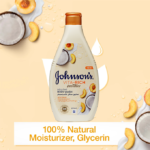 ⁦صابون سائل للاستحمام فيتا ريتش مع خلاصة اللبن والخوخ وجوز الهند من جونسون - 400مل⁩ - الصورة ⁦2⁩