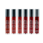 ⁦مجموعة 6 ميني احمر شفاه سائل ميت مات هيوز من ذا بالم - 09⁩ - الصورة ⁦2⁩