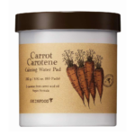 سكين فود مسحات قطنية مائية مهدئة بمستخلص الجزر - 60 قطعة