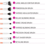 ⁦مجموعة فرش مكياج من بي اتش كوزمتك - روز كوارتز - 9 فرش⁩ - الصورة ⁦2⁩