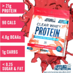 ⁦أبلايد نيوترشن كلير واي بنكهة الفراولة والتوت - 875 جم⁩ - الصورة ⁦2⁩