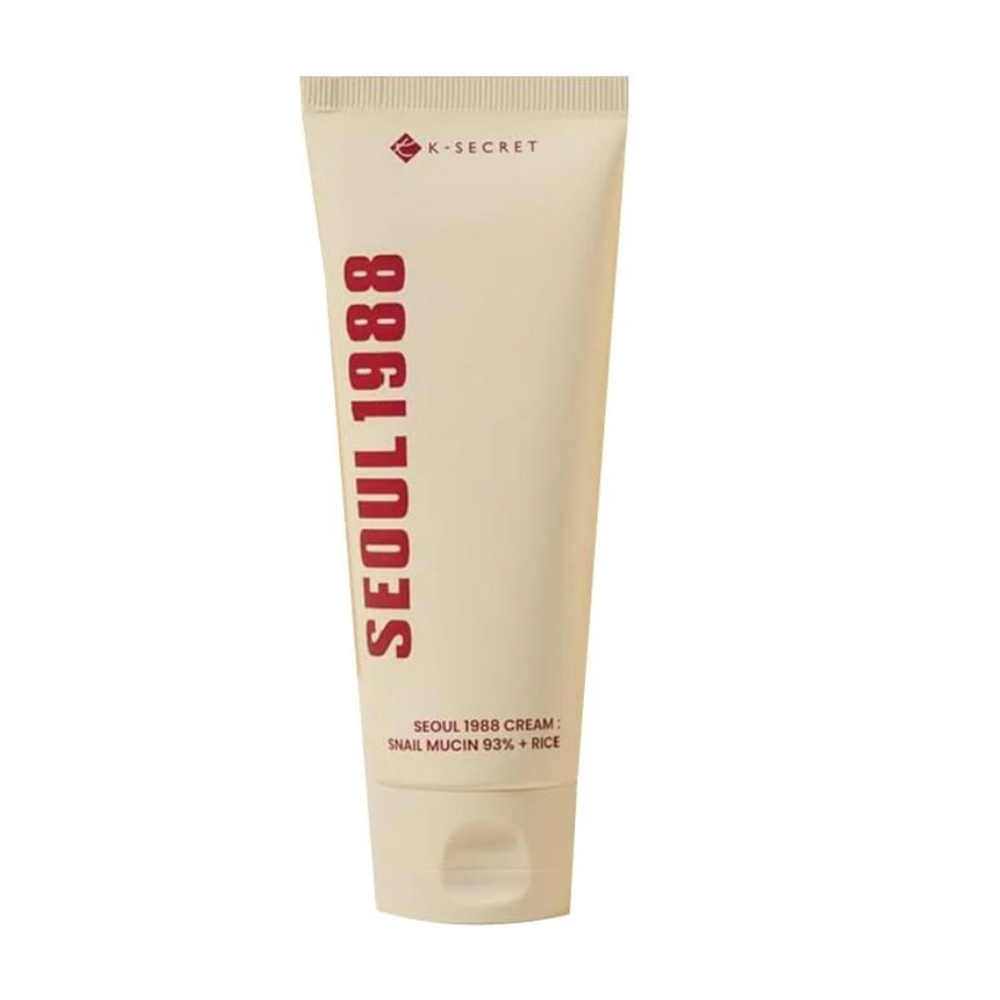 99049567_1749733798_a2ee4737848fc8c7ab22340e7cb276f8 كي سيكرت سيول 1988 كريم بخلاصة موسين الحلزون 93% + أرز - 100 مل - الصورة 1