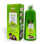 ماجيكا شامبو صبغة شعر بالتفاح الأخضر والصبار الفعال - أسود طبيعي - 420مل