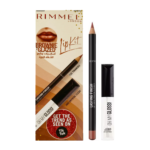 ⁦مجموعة الشفاه فيستيف إت جيرل إسينشيالز قلم تحديد الشفاه وملمع للشفاه من ريميل لندن⁩ - الصورة ⁦2⁩