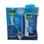 غسول الجسم كوول من ديتول مع ليفة - 250مل