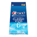 لصقات كلاسيك فيفيد المقاومة للإنزلاق لتبييض الأسنان من كرست ثري دي - 20 شريحة