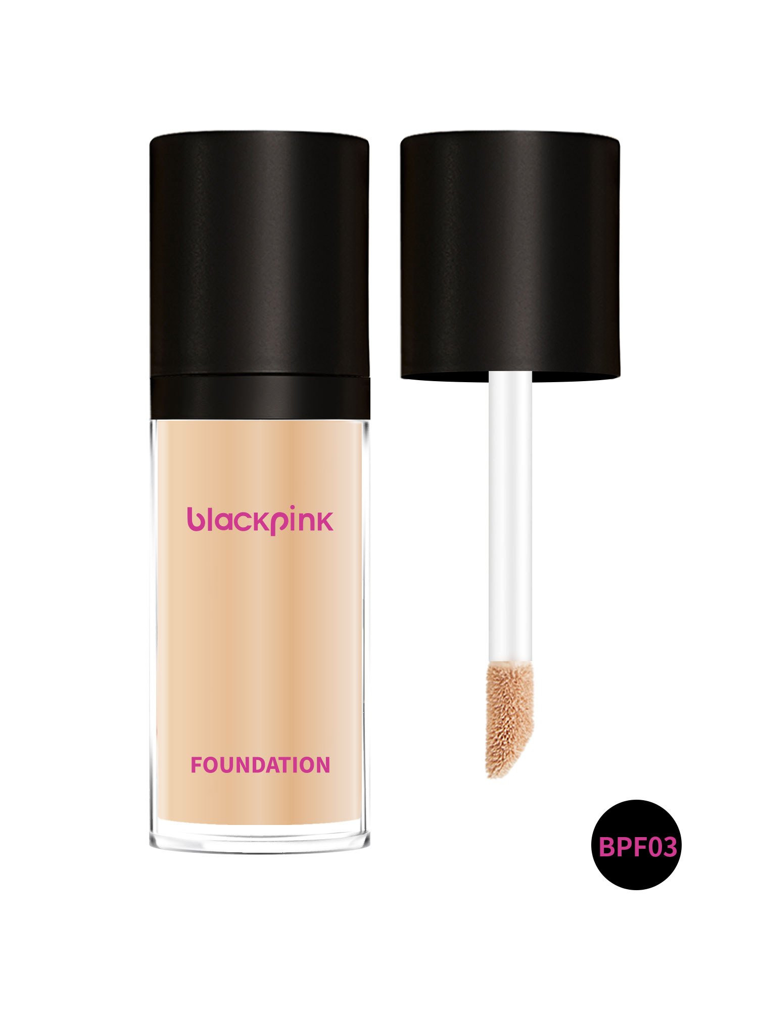 black-pink-foundation-03 كريم أساس وجه فرشة من بلاك بينك – BPF03 - الصورة 1
