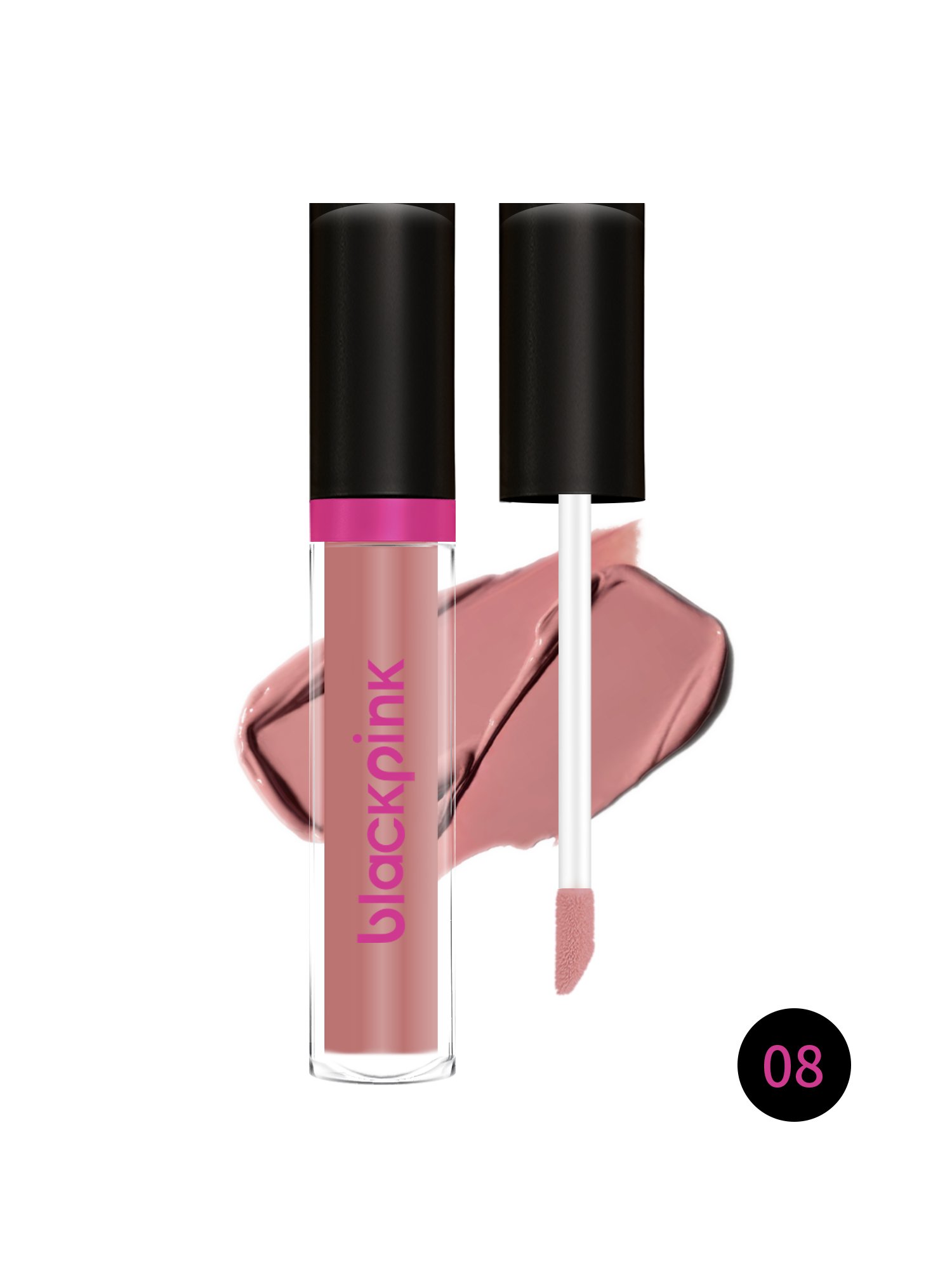 black-pink-lip-gloss-08 أحمر شفاه سائل من بلاك بينك – 08 - الصورة 1