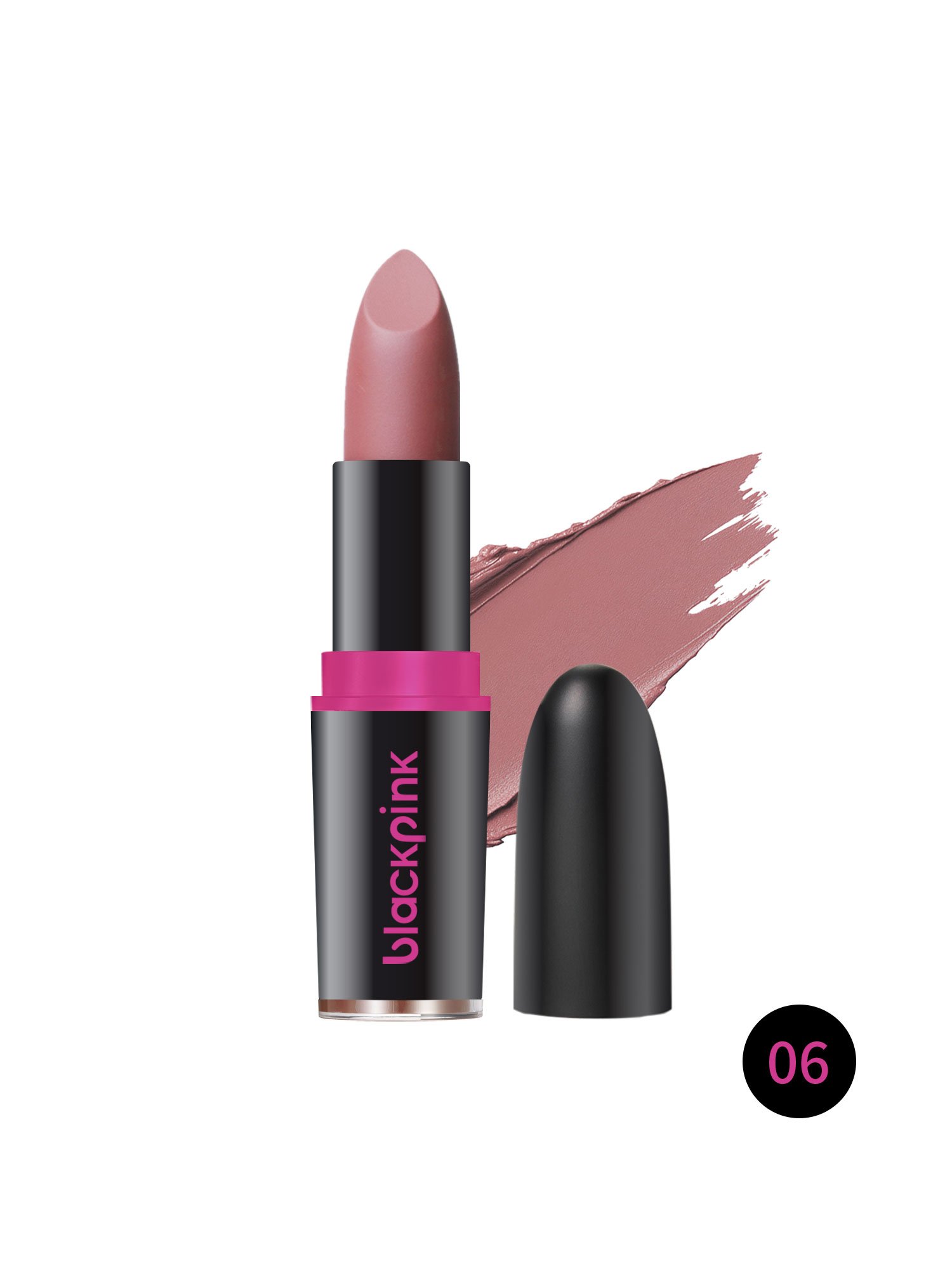 black-pink-lip-stick-06 أحمر شفاه روج مات من بلاك بينك – 06 - الصورة 1