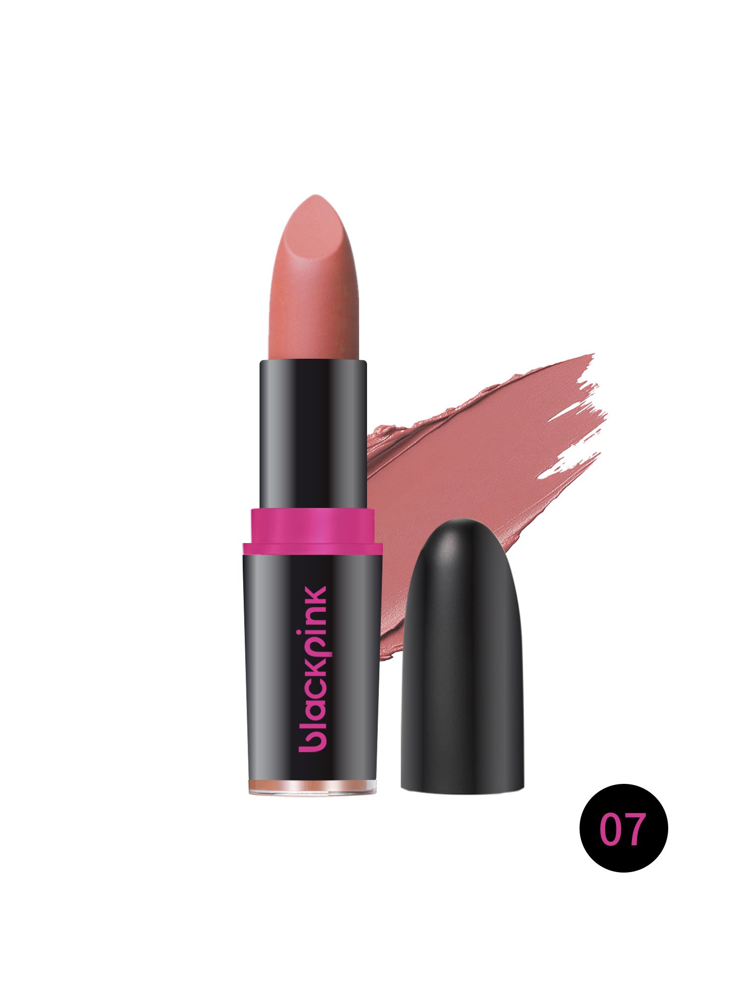 black-pink-lip-stick-07 أحمر شفاه روج مات من بلاك بينك – 07 - الصورة 1